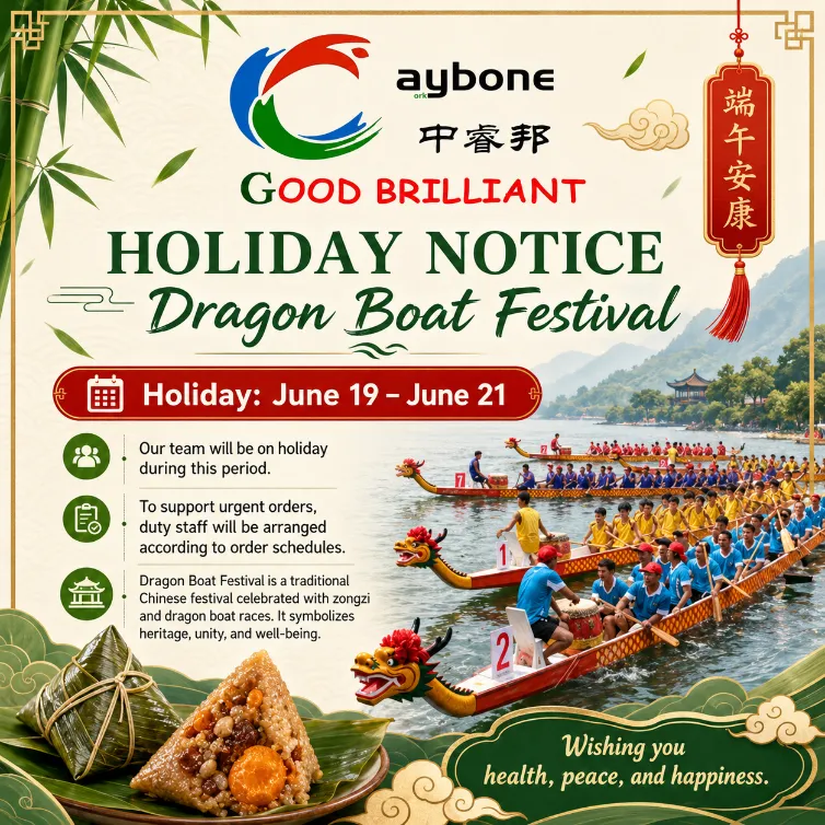 ​Pemberitahuan Hari Libur Festival Perahu Naga – 19–21 Juni 2026